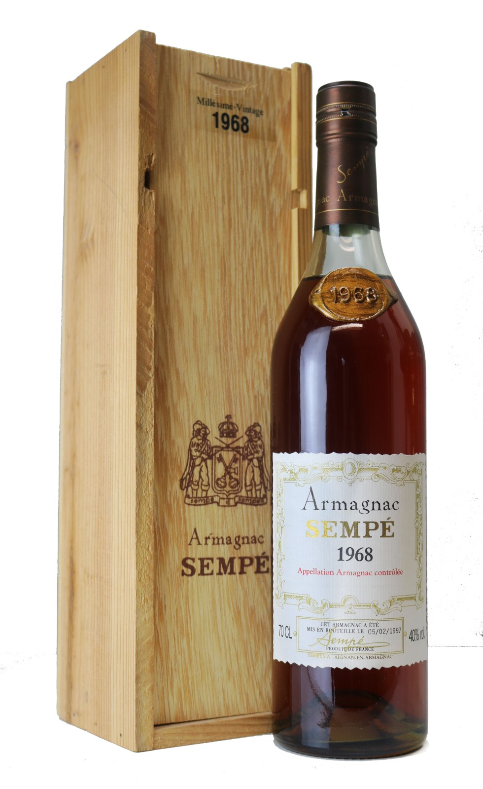 Armagnac - Sempe 1968 Vintage Armagnac (Comes in its own box as