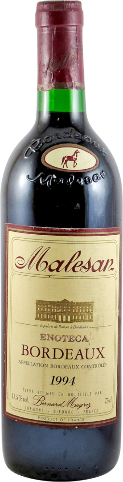 ワイン Napoleon Bordeaux 1994 Bordeaux 1994 Malesan Bernard Magrez | Vintage Wine and Port