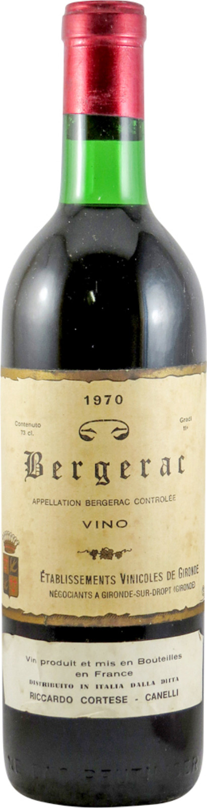 Chateau Unidor 1970 Vinicoles de Gironde | Vintage Wine and Port