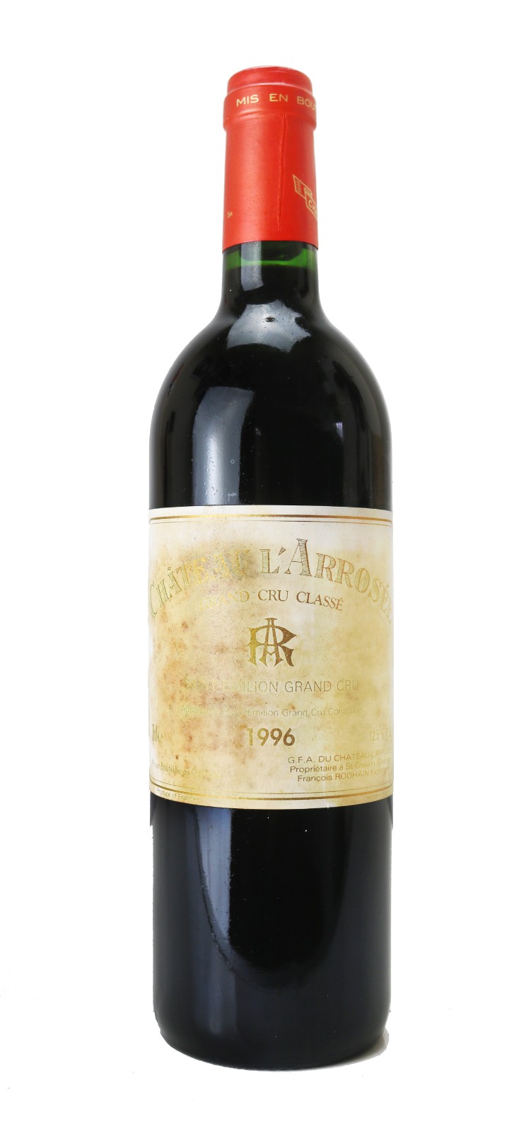 Chateau L'Arrosée, Red Wine , 1996 | Vintage Wine and Port