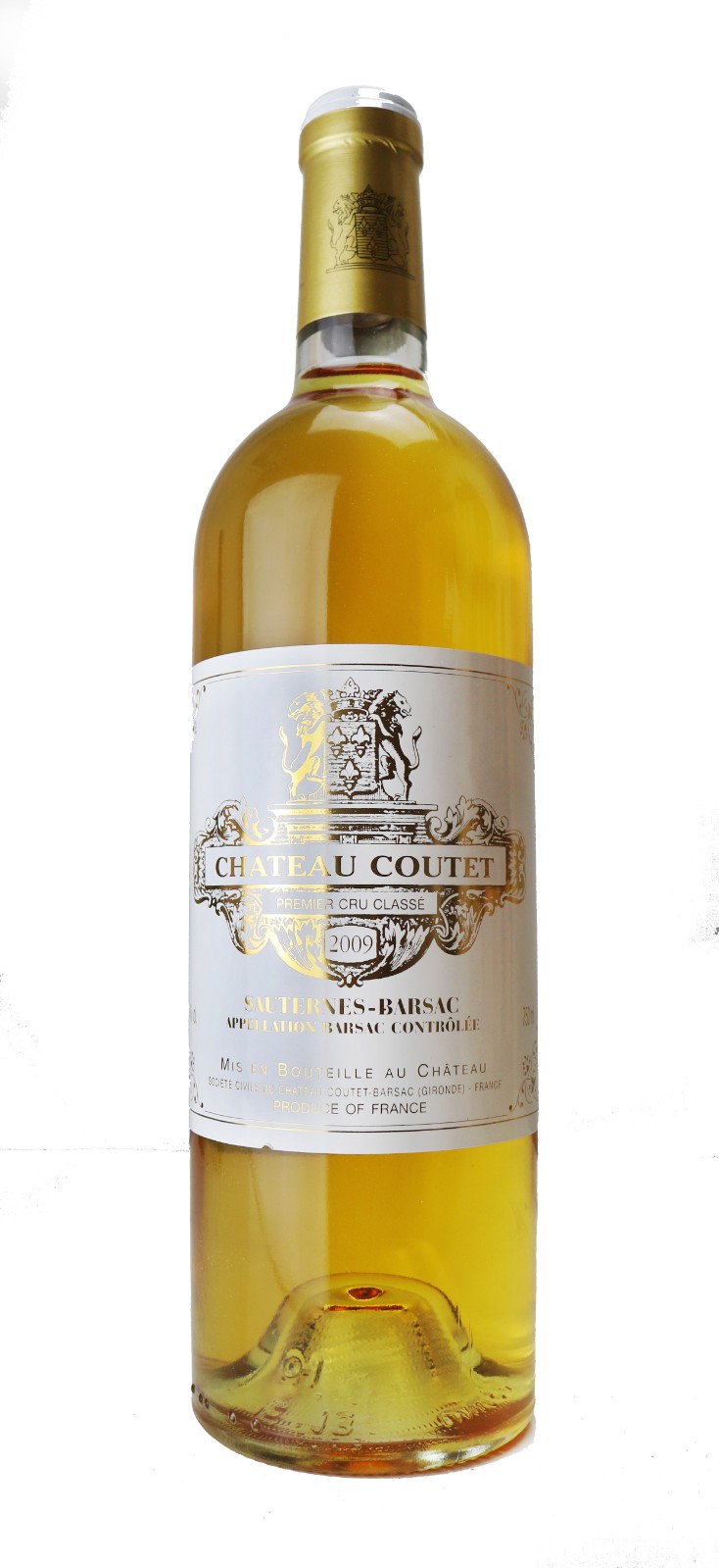 CHATEAU COUTET2009。 甘口ワイン フランス産 Chateau Coutet 2009 Barsac, Sauternes, Sweet White Wine | Vintage
