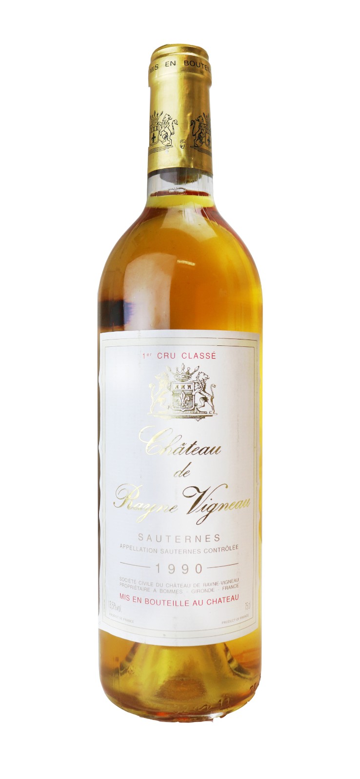 Chateau Rayne Vigneau , Sweet Wine, 1990 | Vintage Wine and Port