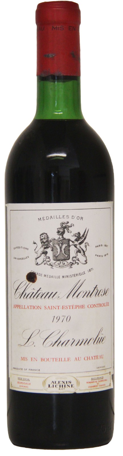 Chateau Montrose 1970 St Estephe 2eme Cru Classe | Vintage Wine