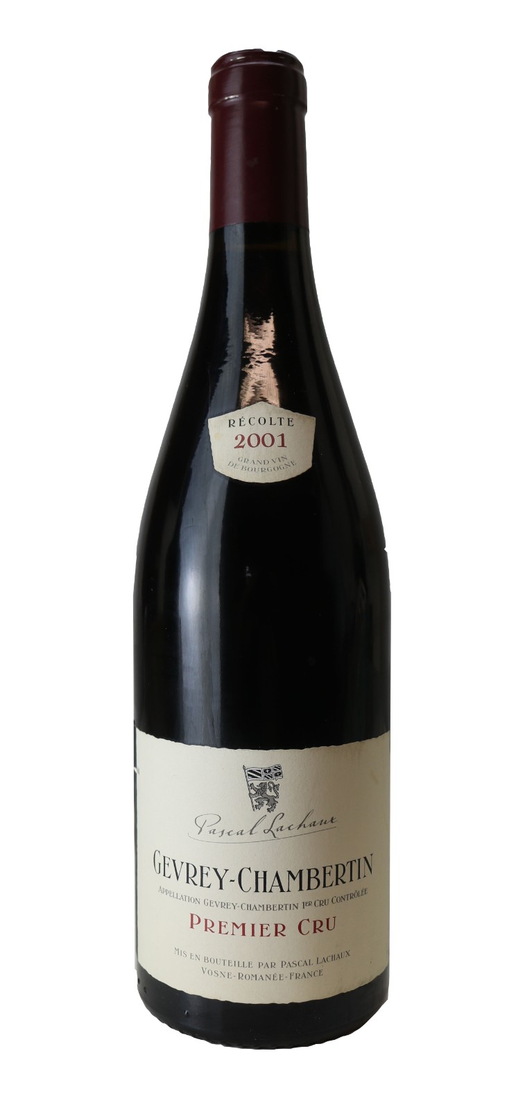 Gevrey Chambertin 2001 1er Cru Domaine Pascal Lachaux | Vintage