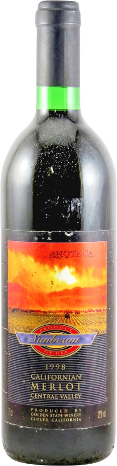 Merlot 1998 Golden State Winery Cpler | Vintage Wine and Port