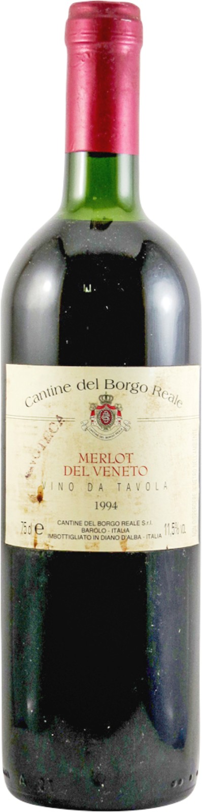 Merlot 1994 del Veneto, Borgo Reale | Vintage Wine and Port