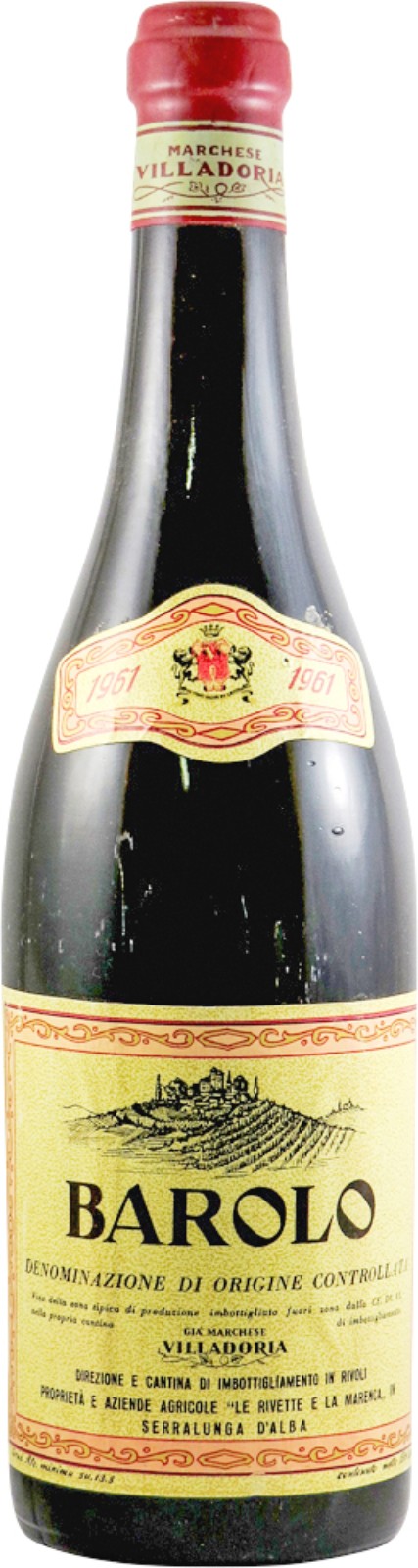 Barolo 1961 Le Rivette e La Marenca - Villadoria | Vintage Wine