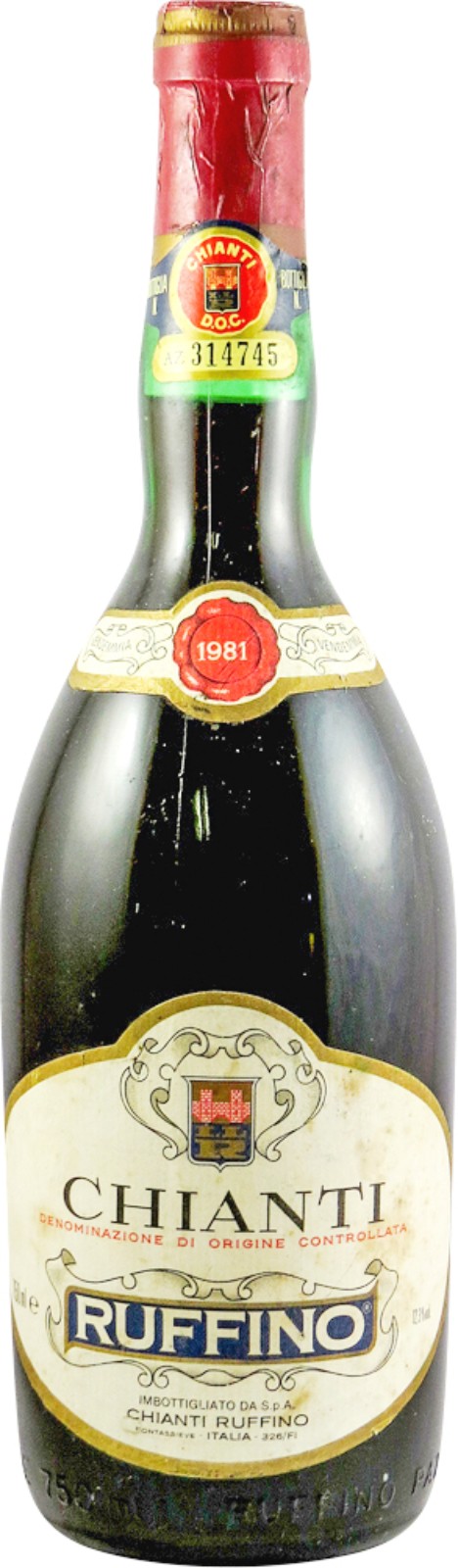 Chianti, Red Wine , 1981 | Vintage Wine and Port