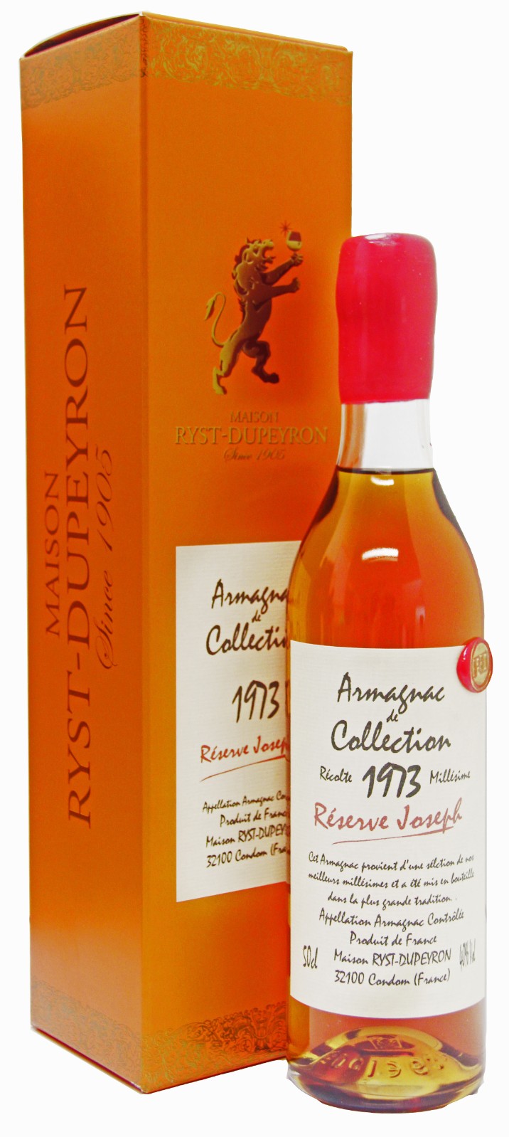 Ryst Dupeyron Armagnac, Armagnac, 1973 | Vintage Wine and Port