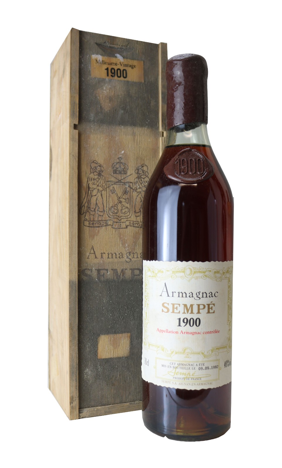 Armagnac - Sempe 1900 Armagnac (Comes in its own box as