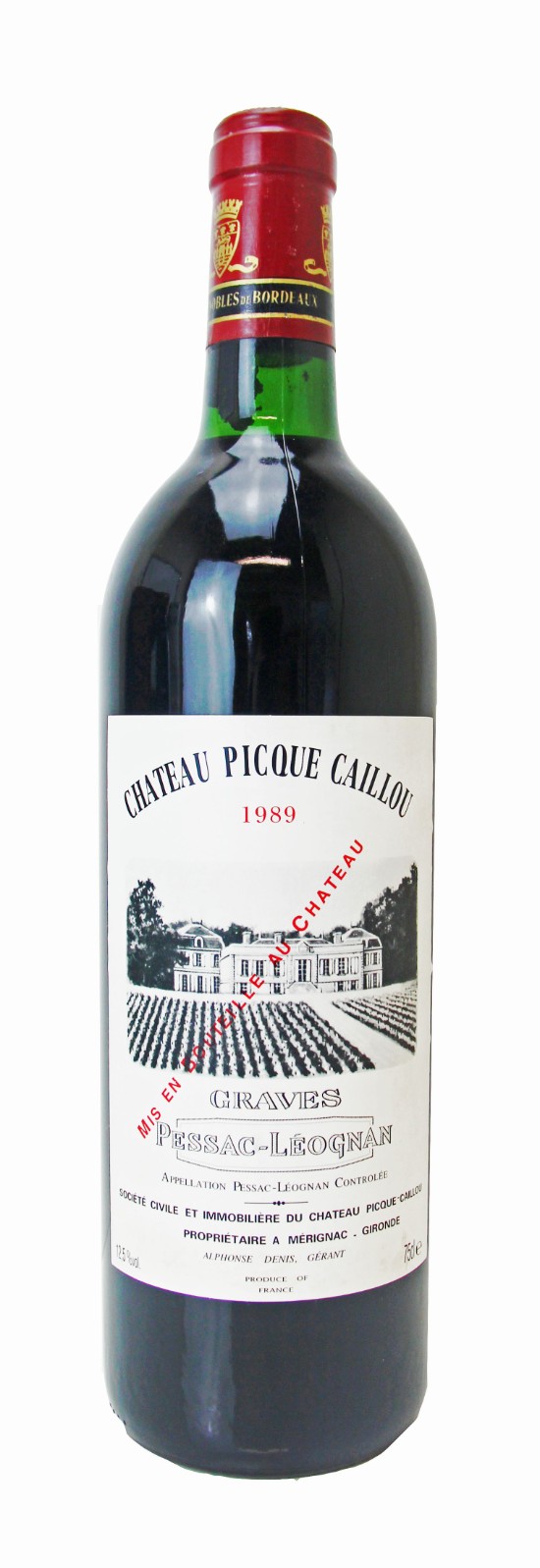 Chateau Picque Caillou, Red Wine , 1989 | Vintage Wine and Port