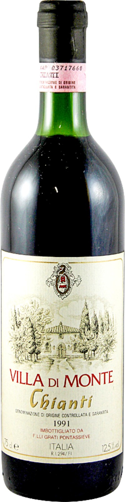 Chianti 1991 Villa di Monte - F.lli Grati | Vintage Wine and Port