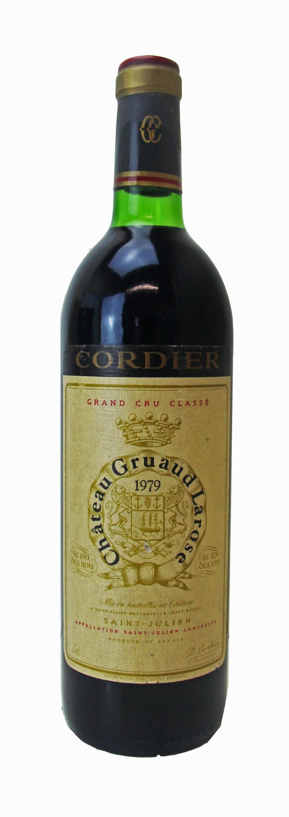 Chateau Gruaud Larose 1979 St Julien 2nd Growth Classification