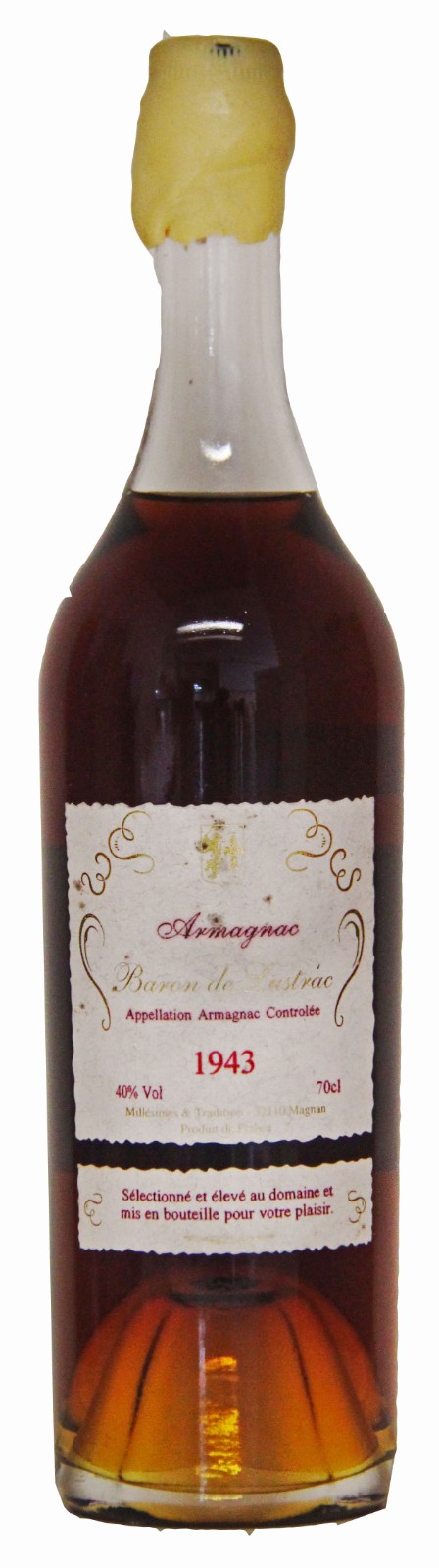 Baron de Lustrac 1943 Vintage Armagnac | Vintage Wine and Port