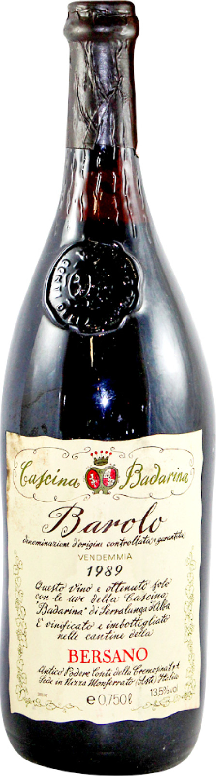 Barolo 1989 Cascina Badarina - Riserva | Vintage Wine and Port
