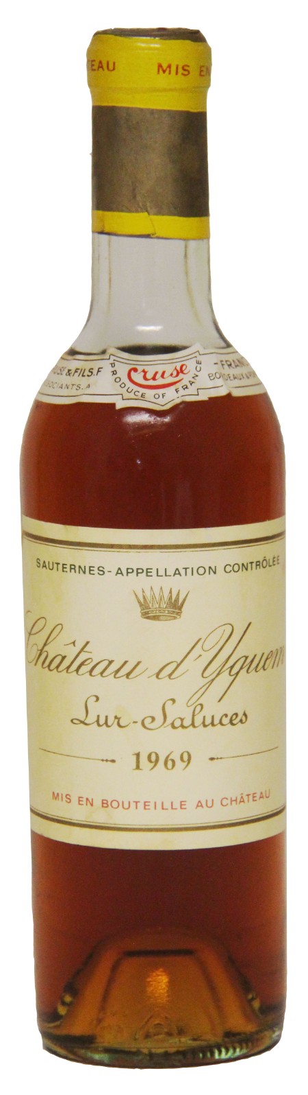 未開栓 古酒 Chateau d'Yquem 1969 シャトー ディケム 1969年 貴腐