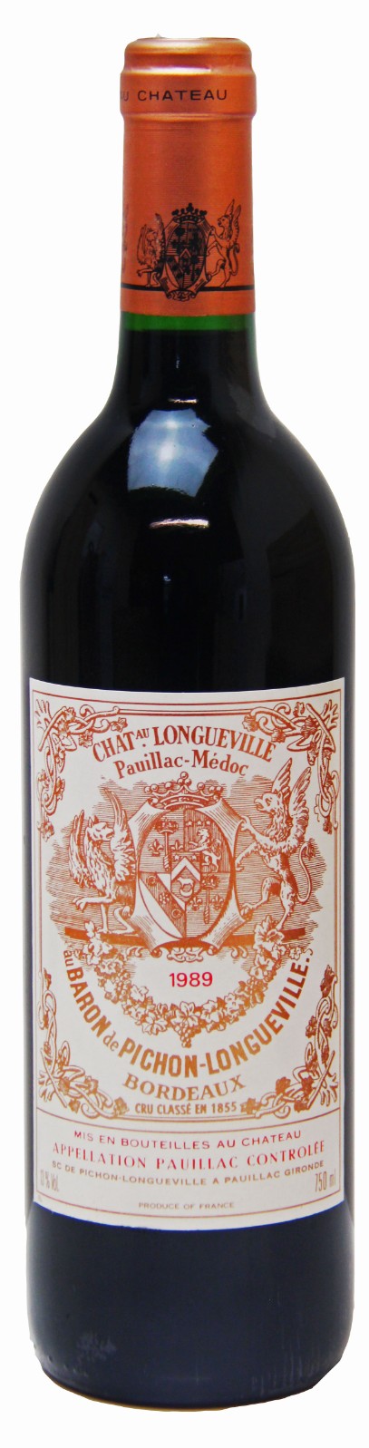 Chateau Pichon-Longueville, Baron 1989 Pauillac, 2me Cru Classe