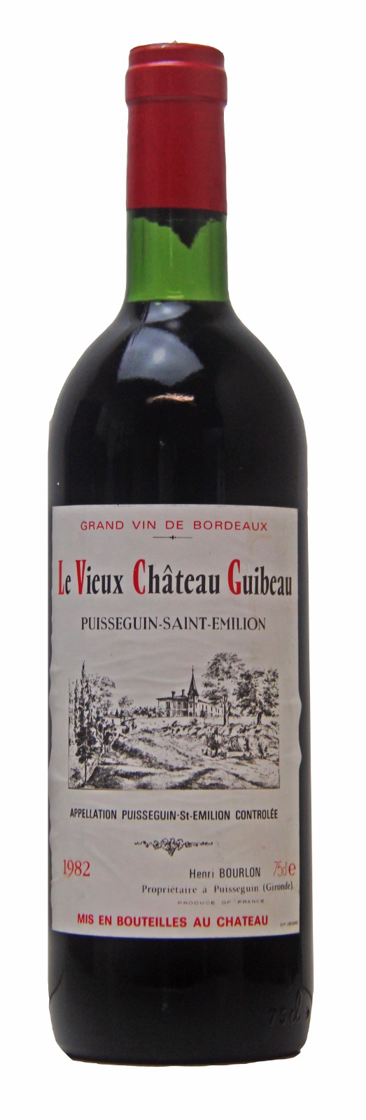 Chateau Vieux Guibeau, Red Wine , 1982 | Vintage Wine and Port