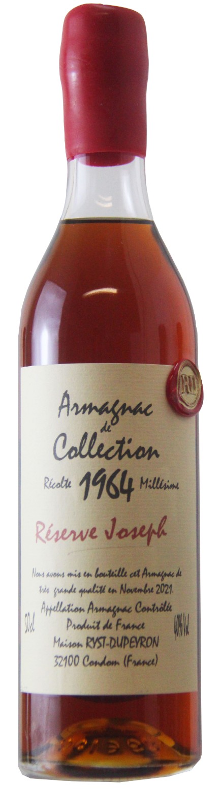 Ryst Dupeyron Armagnac, Armagnac, 1964 | Vintage Wine and Port