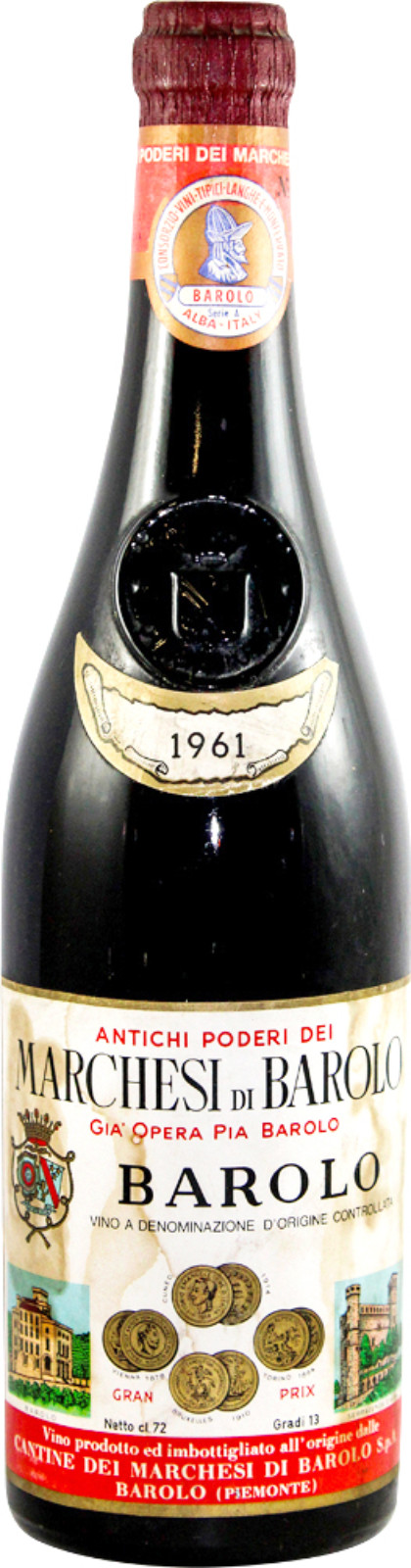Barolo, Red Wine , 1961 | Vintage Wine and Port