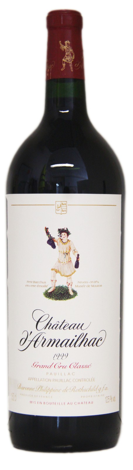 Chateau d'Armailhac 1999 Pauillac, 5th Growth classification