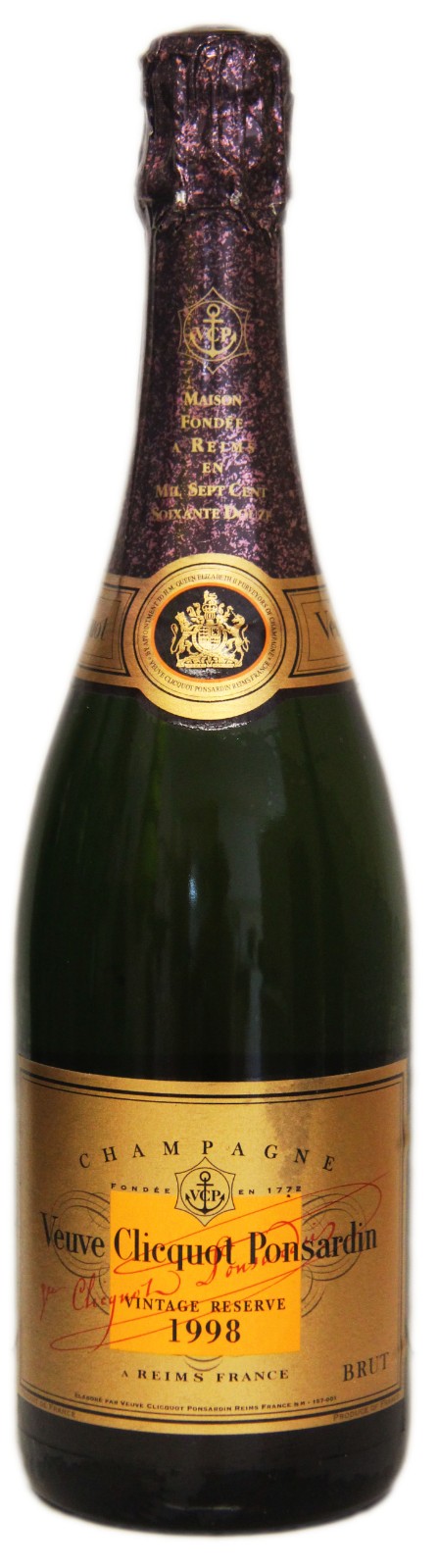 Veuve Clicquol Ponsardin 1998 - colchonesbardo.com