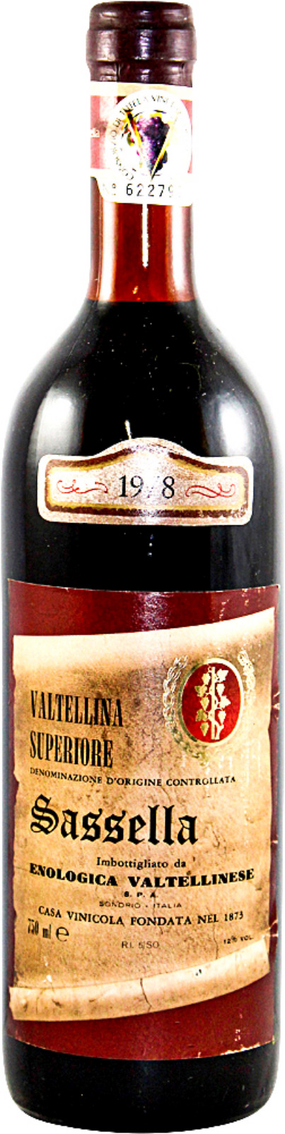 Sassella 1978 Enologica Valtelinese | Vintage Wine and Port
