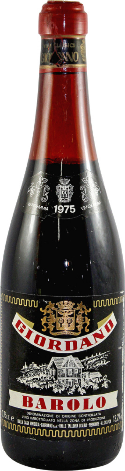 Barolo 1975 Giordano, Barolo, Piedmont | Vintage Wine and Port