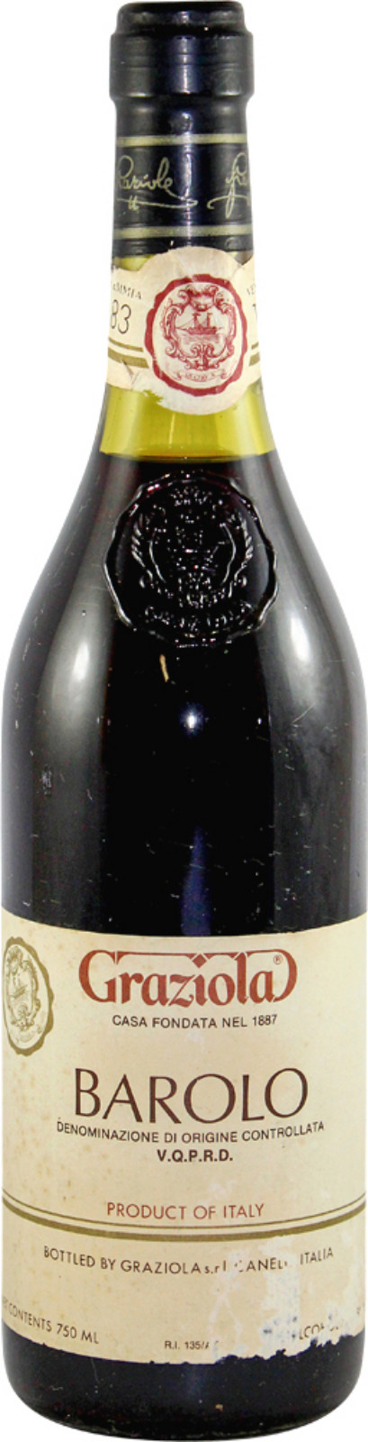 イタリアワイン　Bava Barolo 1990 750ml イタリアワイン Bava Barolo 1990 750ml Barolo, Red Wine