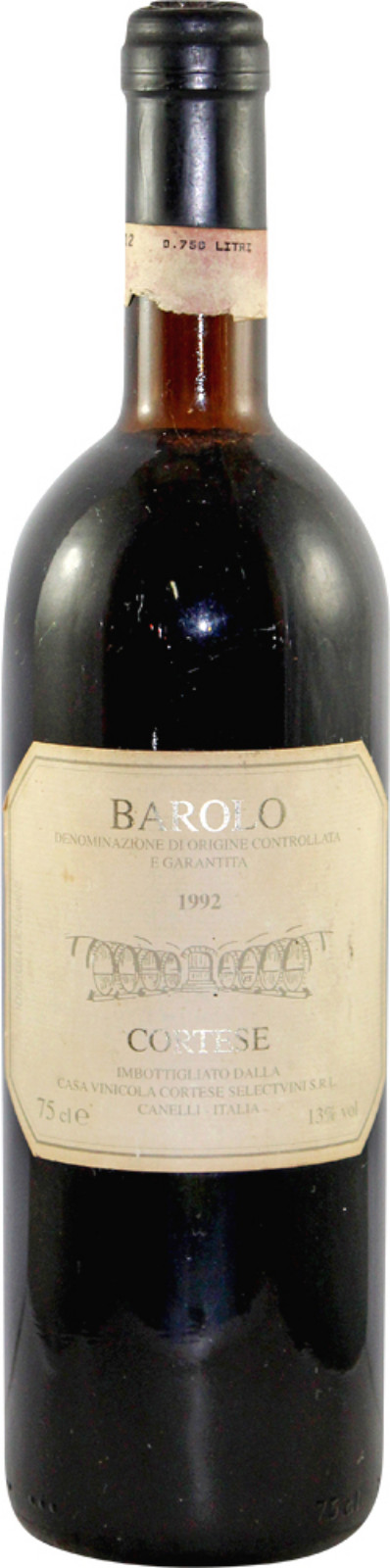 オーダー 20番と22番 Baroloワイン 1996年と1992年セット オーダー 20