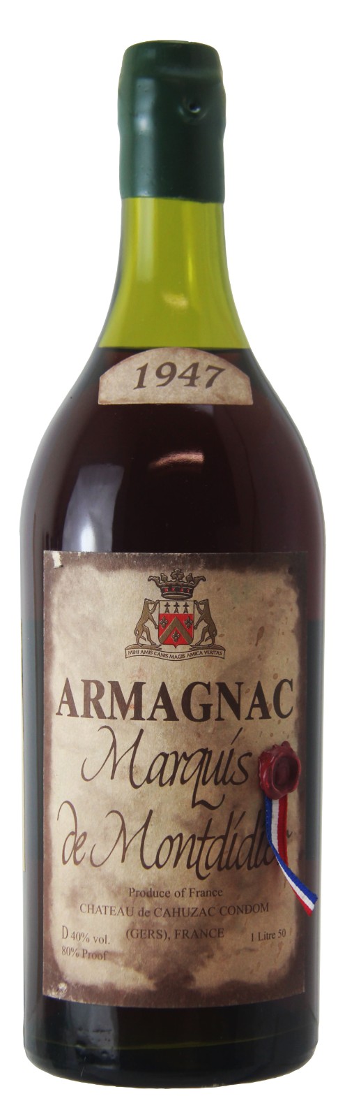 achat Armagnac MILLESIME 1971 Jean Cavé 70 CL