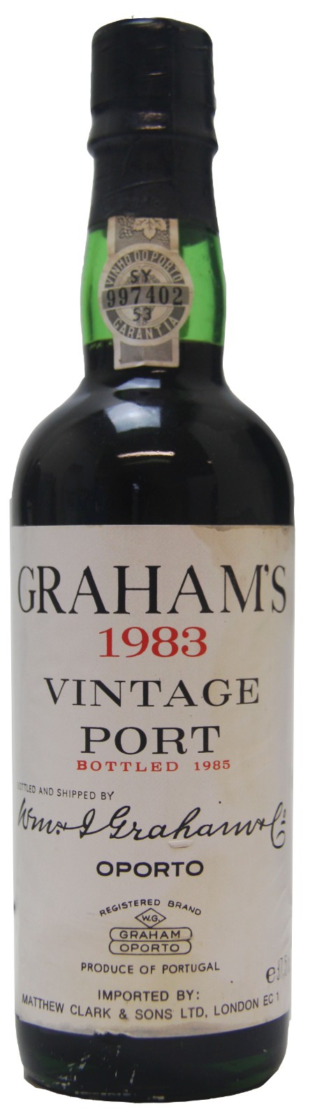 Graham's Port, Vintage Port, 1983 | Vintage Wine and Port