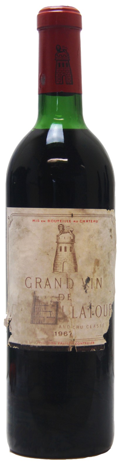 GRAND VIN deCHATEAU LATOUR 1967シャトーラトゥール Château Latour 1967, Pauillac