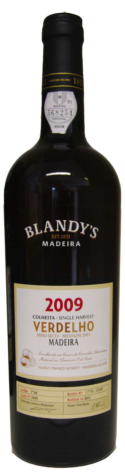 Blandys, Madeira Wine, 2009 | Vintage Wine and Port