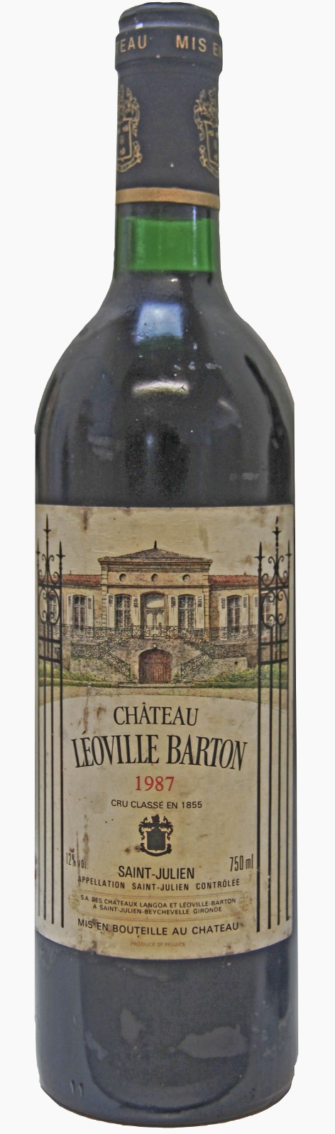 Chateau Leoville Barton 1987 Saint-Julien 2eme Cru Classe