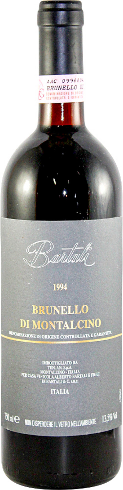 Brunello di Montalcino 1994 Alberto Bartali | Vintage Wine and Port