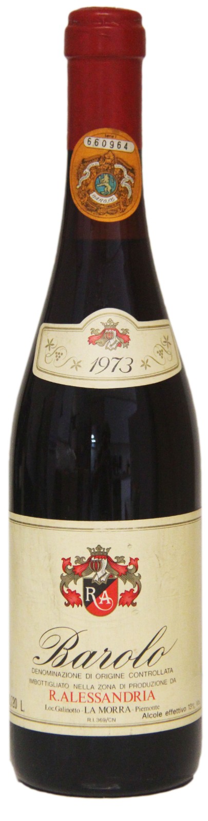 Barolo, Red Wine , 1973 | Vintage Wine and Port