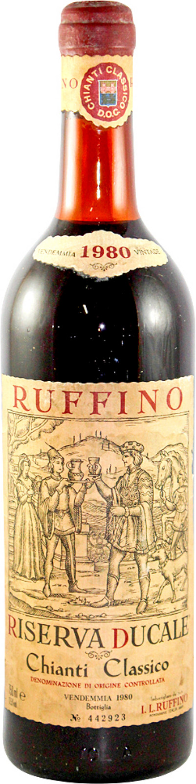 Chianti 1980 Ruffino - Riserva Ducale | Vintage Wine and Port