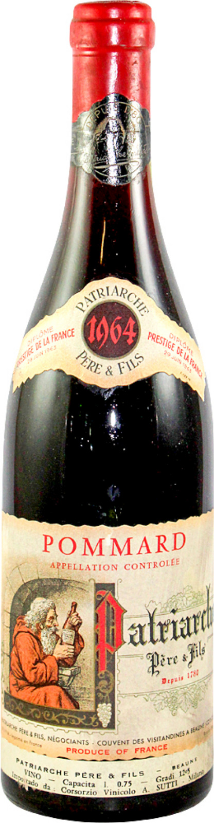 Pommard, Red Wine , 1964 | Vintage Wine and Port
