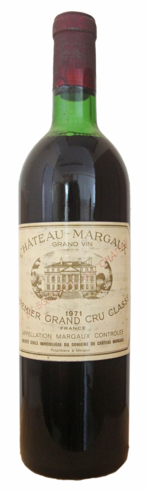 CH.MARGAUX 1971 1er Grand Cru Classé Chateau Margaux, Red Wine , 1971 | Vintage Wine and Port