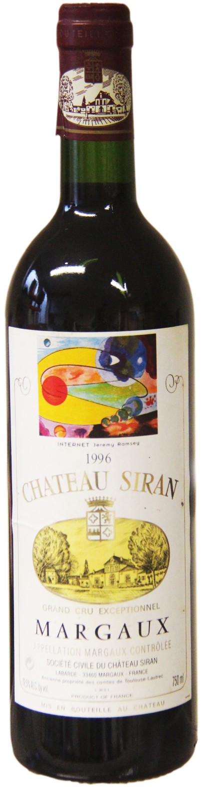 Chateau Siran 1996 Margaux Cru Bourgeois | Vintage Wine and Port