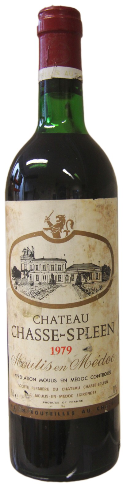 Chateau Chasse Spleen 1979 Moulis en Medoc | Vintage Wine and Port