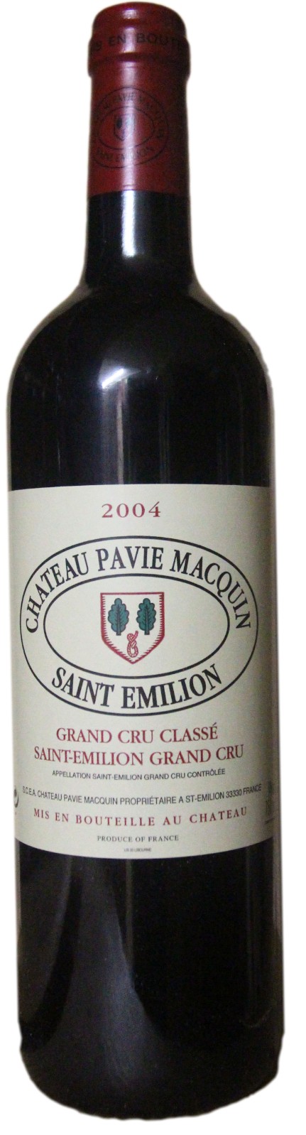 Chateau Pavie Macquin 2004 赤ワイン 750ml 楽天市場】シャトー パヴィ マカン 2004 Chateau Pavie Macquin