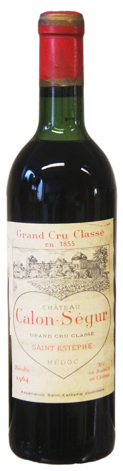 シャトー カロン セギュール 1964 Chateau Calon Segur Chateau Calon Segur , Red Wine , 1964 | Vintage Wine and Port