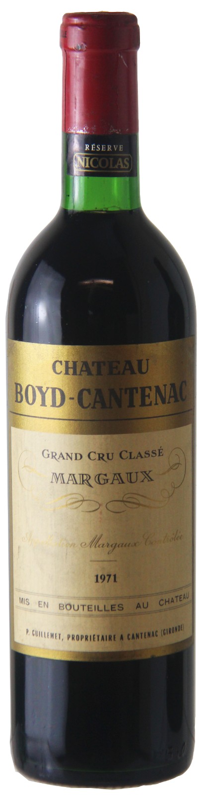 Chateau Boyd-Cantenac, Red Wine , 1971 | Vintage Wine and Port