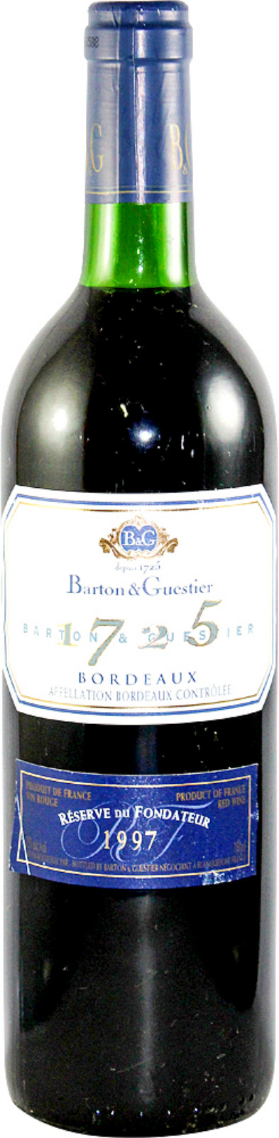 Bordeaux 1997 Barton & Guestier | Vintage Wine and Port