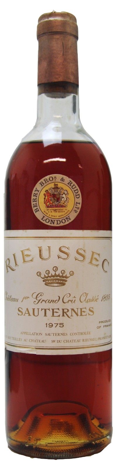 Chateau Rieussec 1975 Sauternes 1er Grand Cru Classe | Vintage