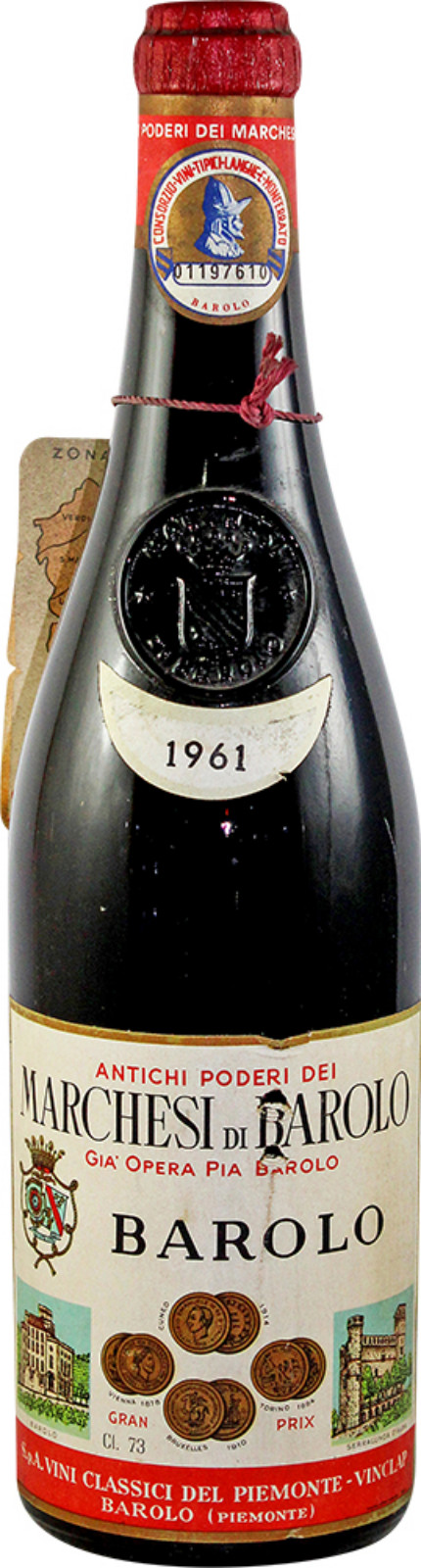 Barolo, Red Wine , 1961 | Vintage Wine and Port