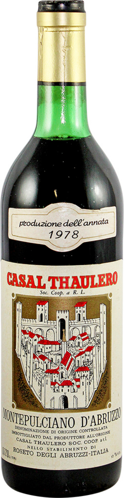 Montepulciano d'Abruzzo, Red Wine , 1978 | Vintage Wine and Port
