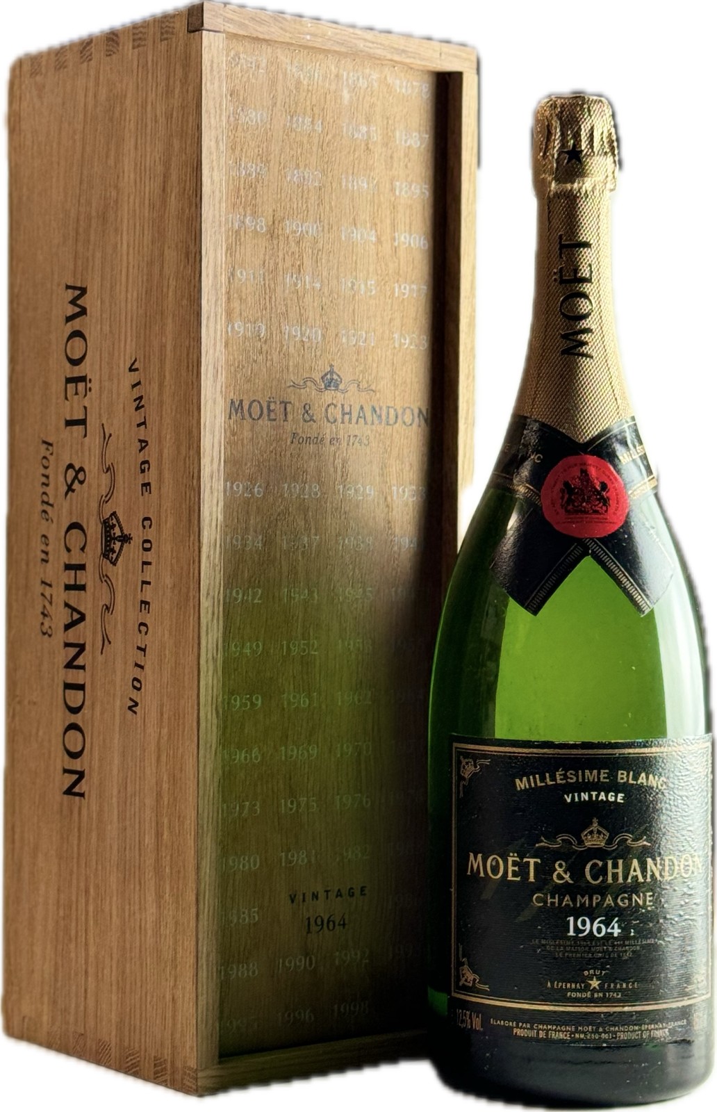 Buy Grand Vintage Moët et Chandon 1964 (lot: B2107474-2099)